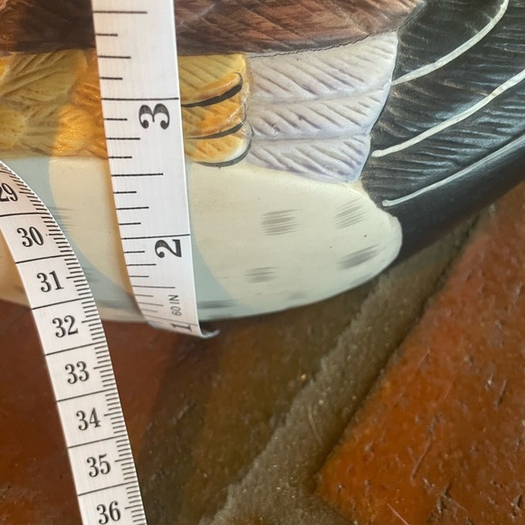 Duck Decoy Or Table Figurine Vintage Ceramic Nice Realistic Painted - Picture 4 of 9